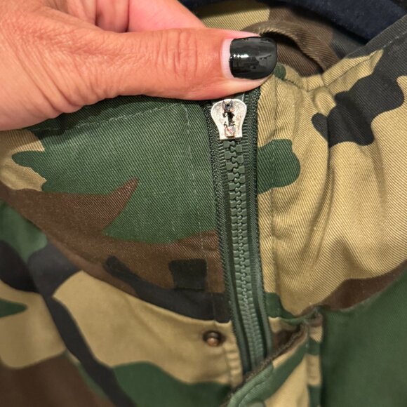 Renegader Sportswear Men's Multiple Pocket Water Resistant Camo Fleece Vest XL - Picture 13 of 14